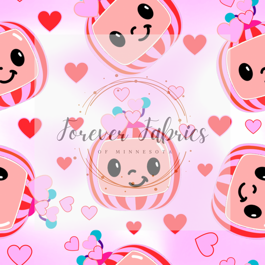 Coco Valentines . . . . . . . . (BH/ 23). | Preorder | Fabric By The Yard
