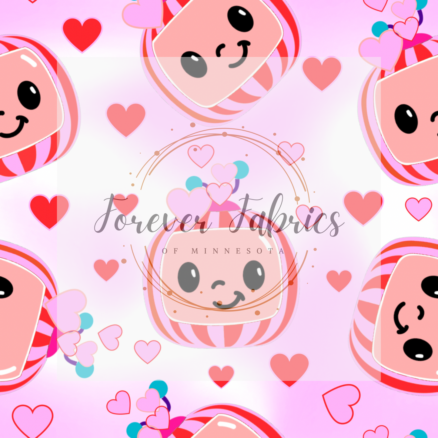 Coco Valentines . . . . . . . . (BH/ 23). | Preorder | Fabric By The Yard
