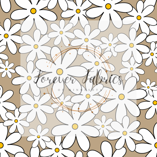 Daisy Check . . . . . . . (BH/ 23). | Preorder | Fabric By The Yard