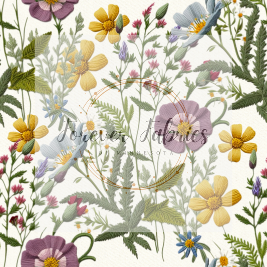 Wildflower 2 . (BH/ 23). | Preorder | Fabric By The Yard