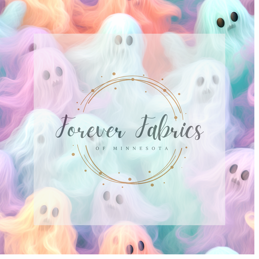 Ghost Pastel . (BH/ 23). | Preorder | Fabric By The Yard