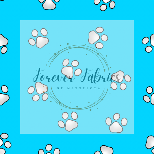 Pup Prints . . . . . . . . . (BH/ 24)| Preorder | Fabric By The Yard