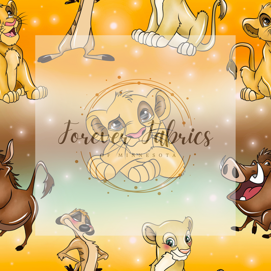 King of the Jungle 2 . . . (BH/ 24)| Preorder | Fabric By The Yard