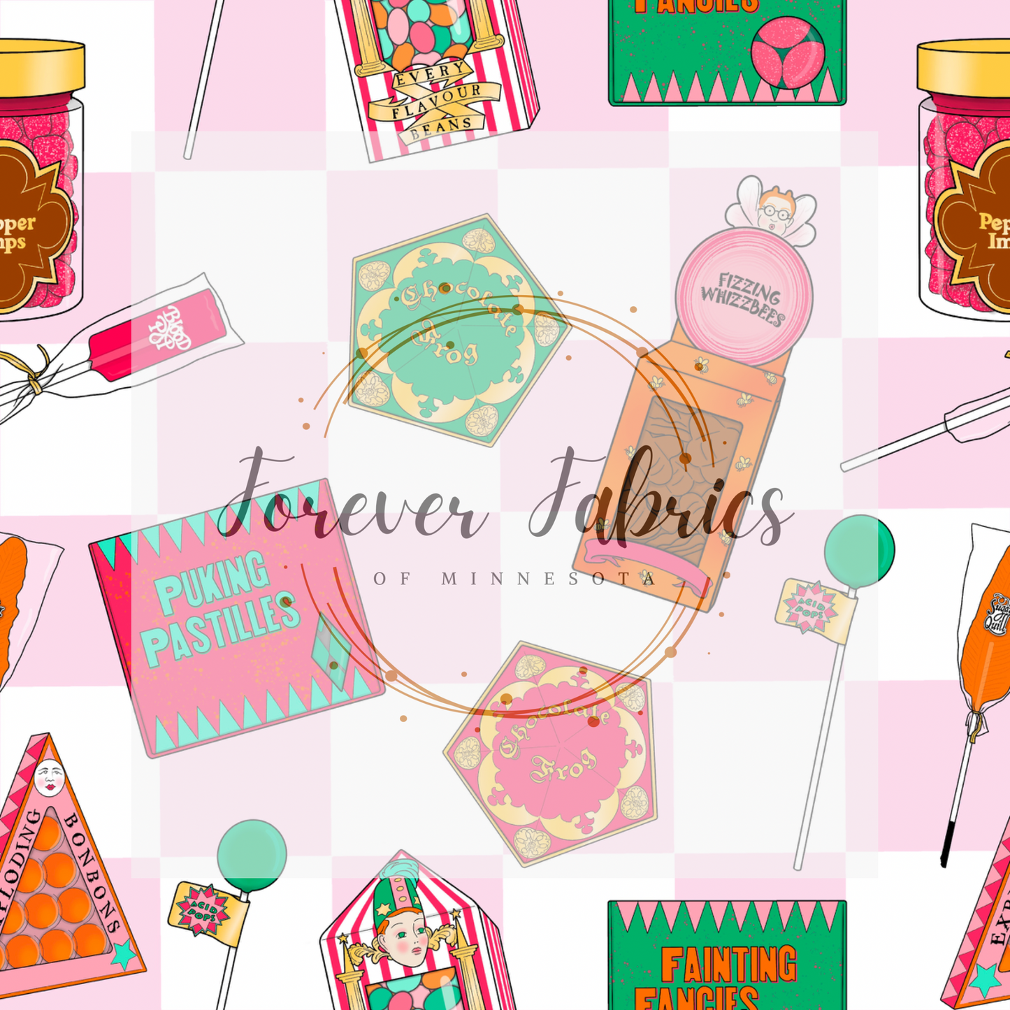 Honeydukes . (BH/ 23). | Preorder | Fabric By The Yard