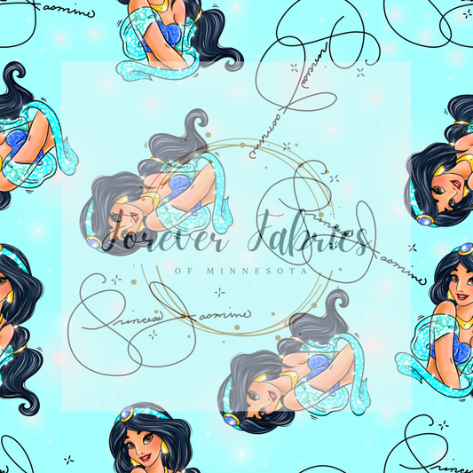 Princess J . . . . (BH/ 24)| Preorder | Fabric By The Yard