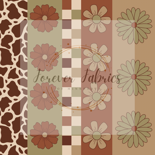 Boho 8334 (BH/ 24)| Preorder | Fabric By The Yard