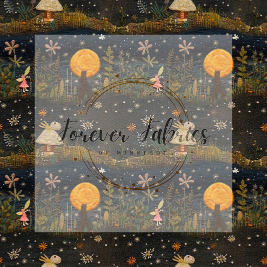 Cottage Moon . . . (BH/ 24)| Preorder | Fabric By The Yard