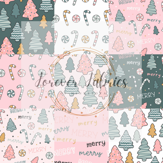 Patch Christmas . . . (BH/ 24)| Preorder | Fabric By The Yard