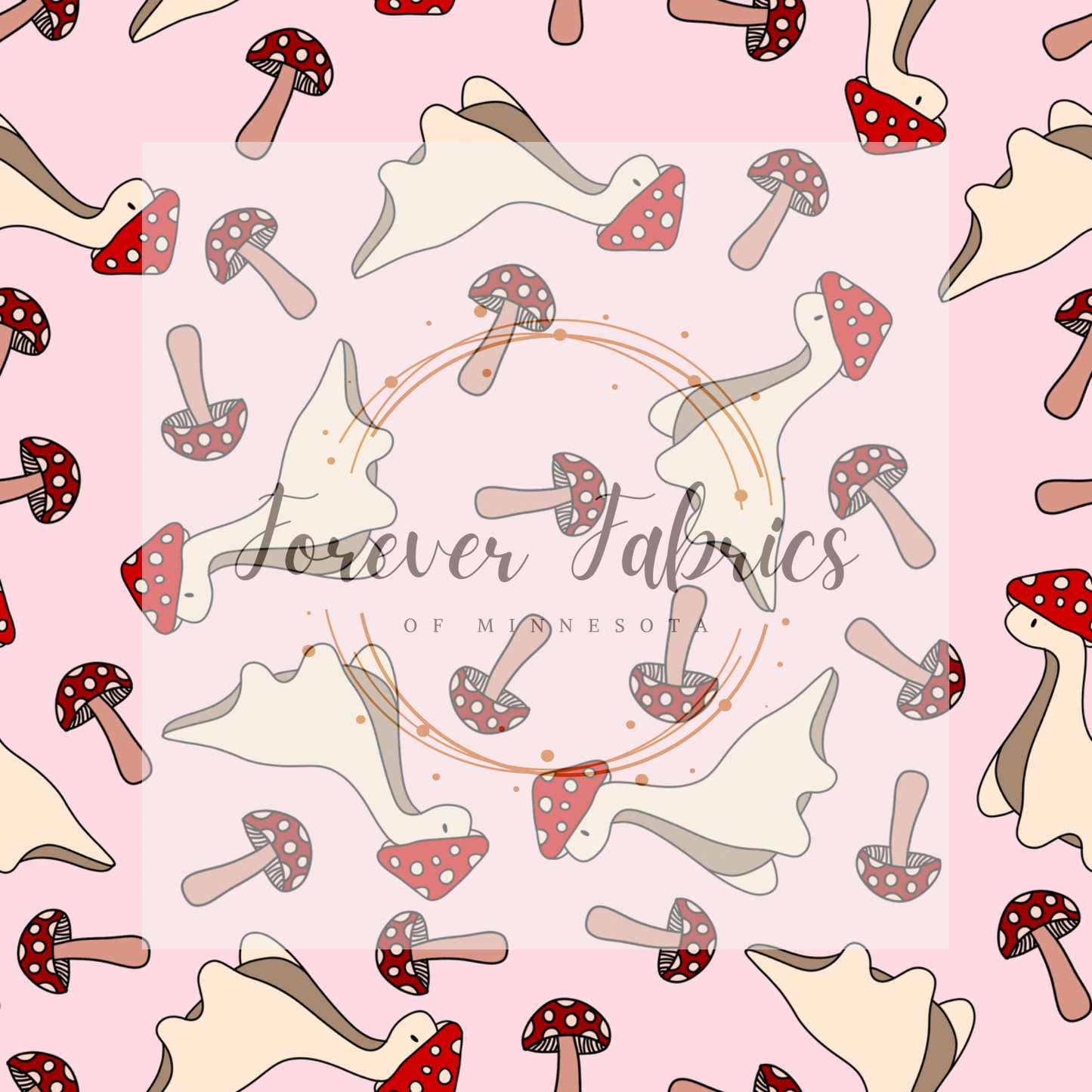 Cottage Dino’s . . . (BH/ 23) | Preorder | Fabric By The Yard