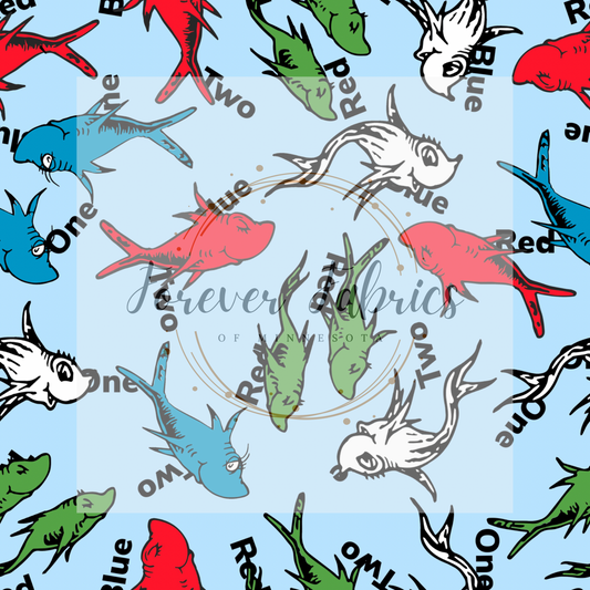 One Fish . . (BH/ 22) | Preorder | Fabric By The Yard