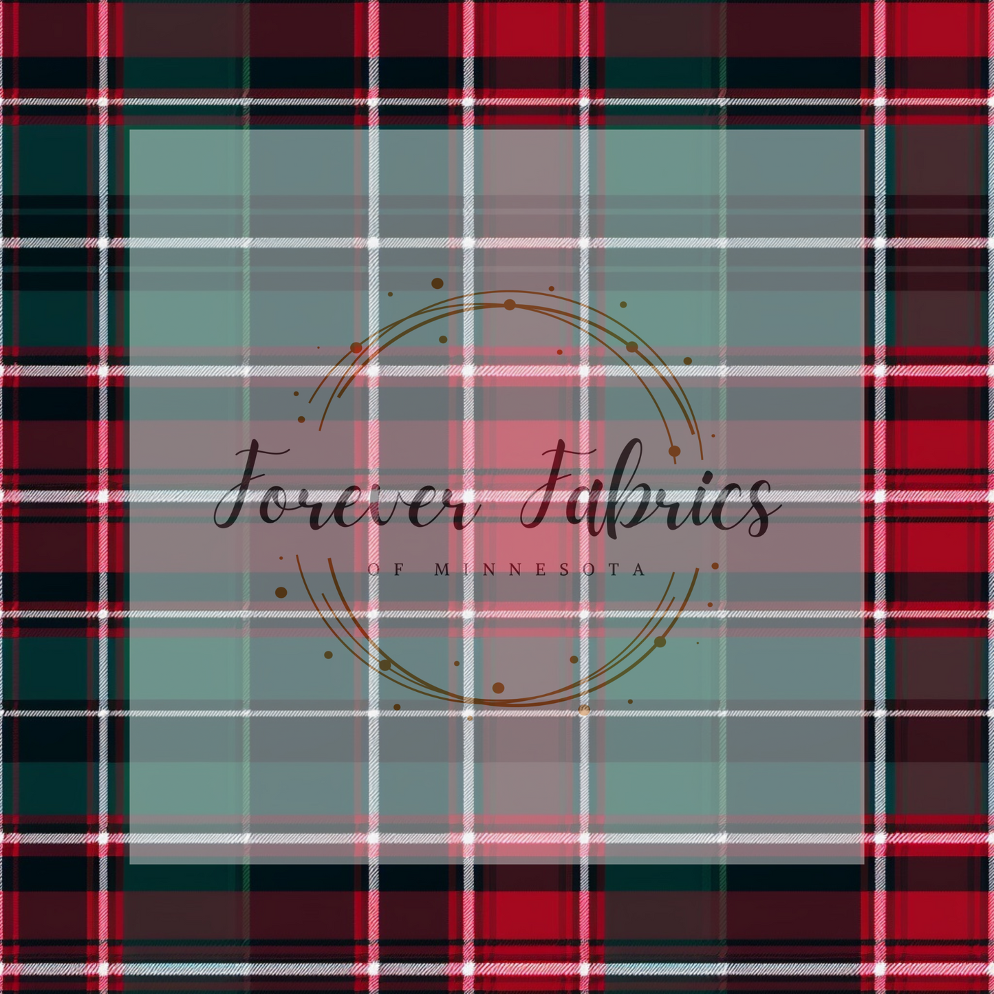Christmas Plaid . (BH/ 23). | Preorder | Fabric By The Yard