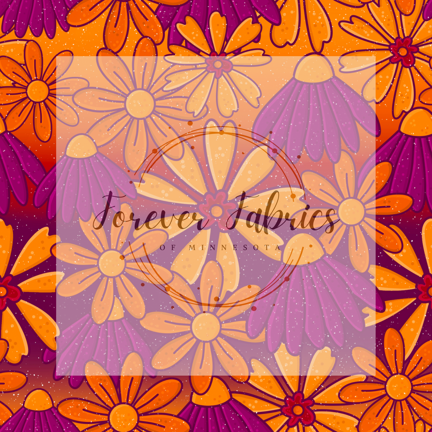 Sunset Floral . . . . . (BH/ 24)| Preorder | Fabric By The Yard