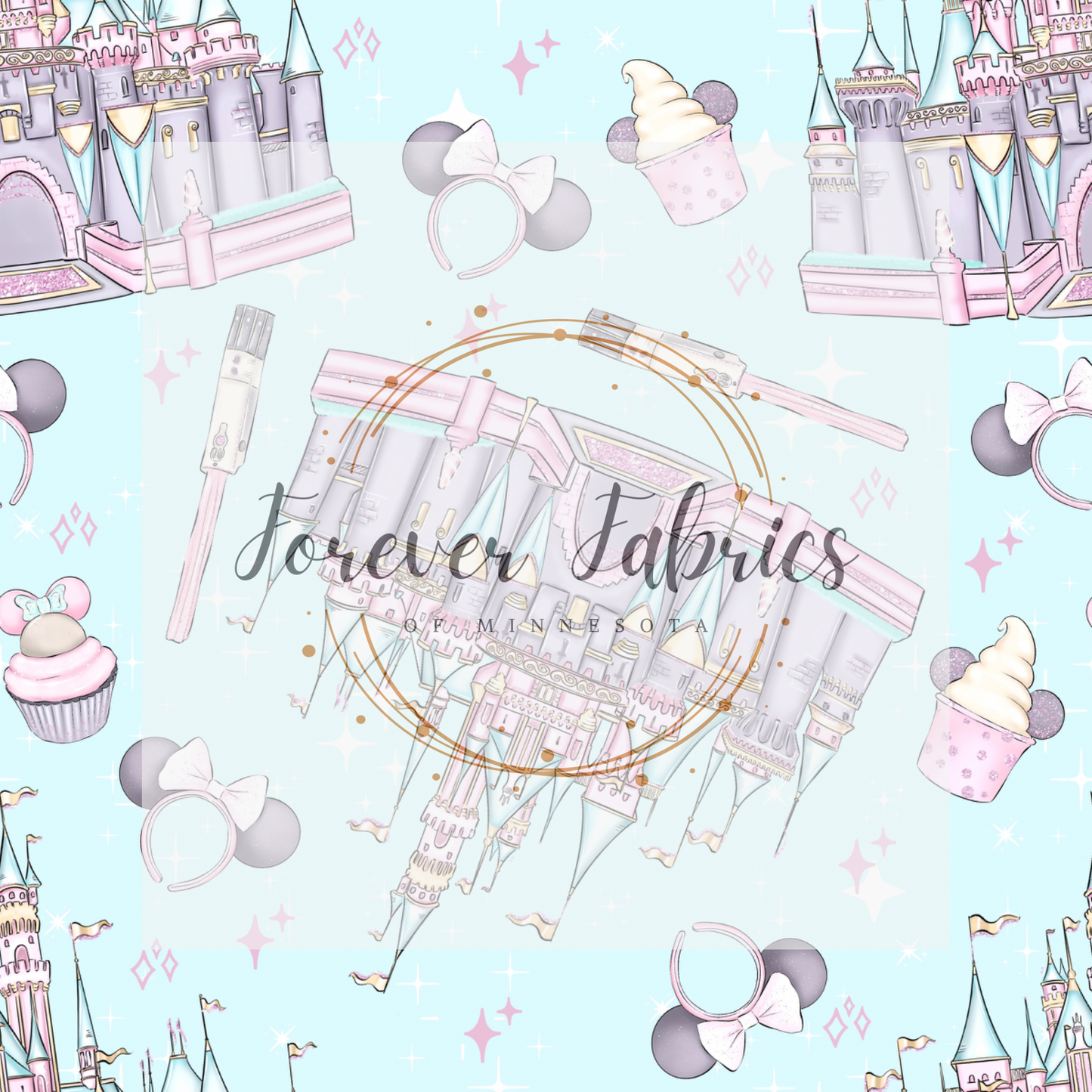 Magic Castle . . (BH/ 23). | Preorder | Fabric By The Yard