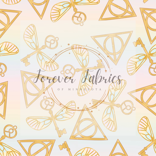 HP Keys . . . (BH/ 24)| Preorder | Fabric By The Yard
