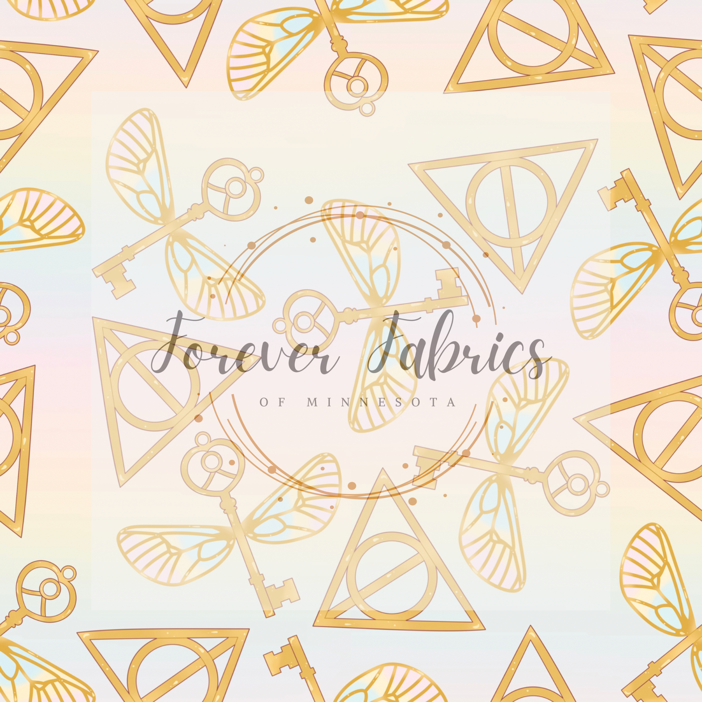 HP Keys . . . (BH/ 24)| Preorder | Fabric By The Yard
