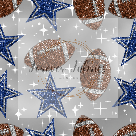 Cowboys . (BH/ 23) | Preorder | Fabric By The Yard