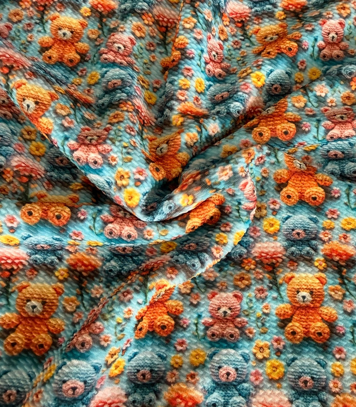 Teddy bears and flowers | Bullet