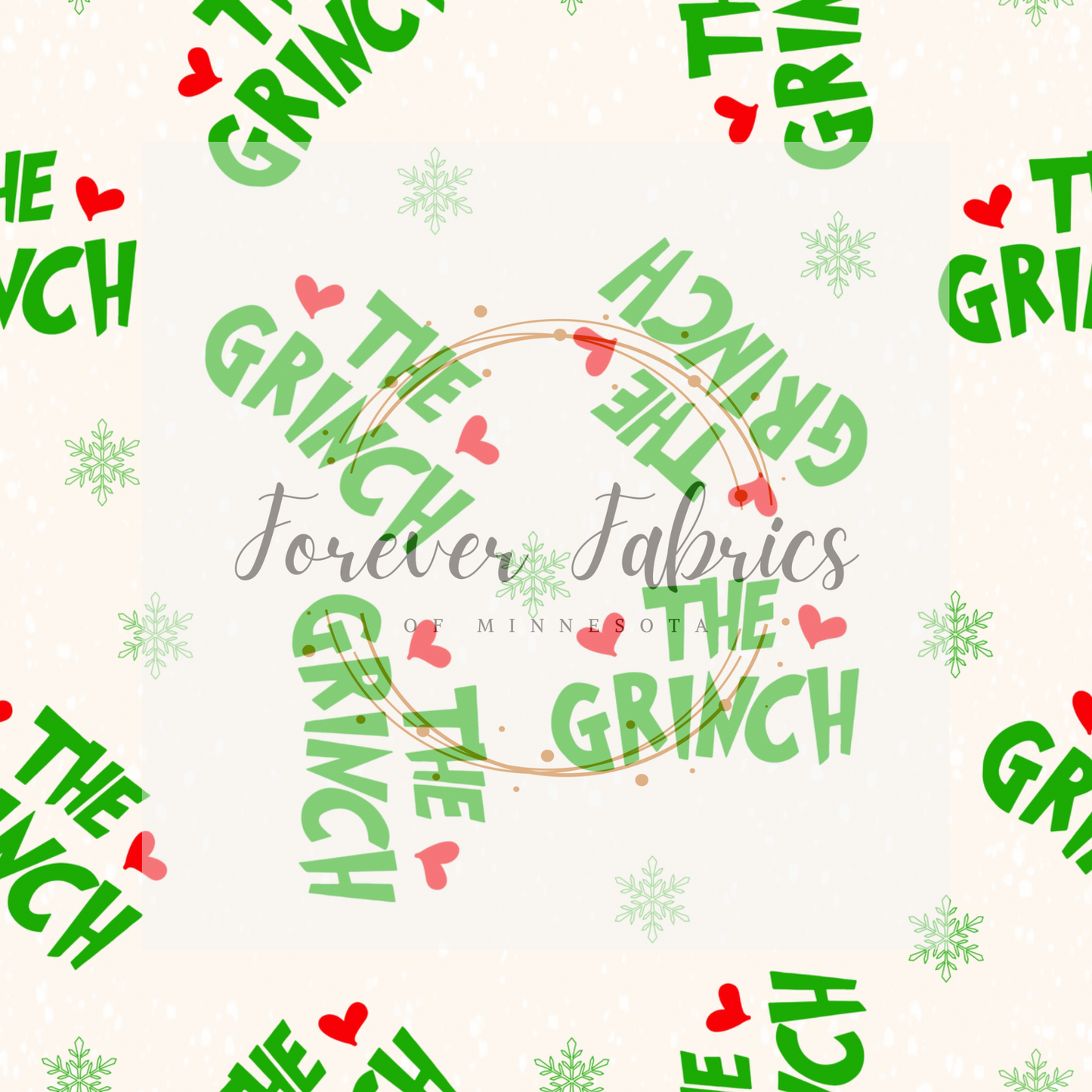 The Grinch | Preorder | Fabric By The Yard