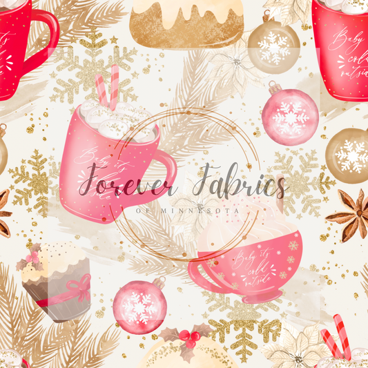 Christmas Cocoa | Preorder | By The Yard
