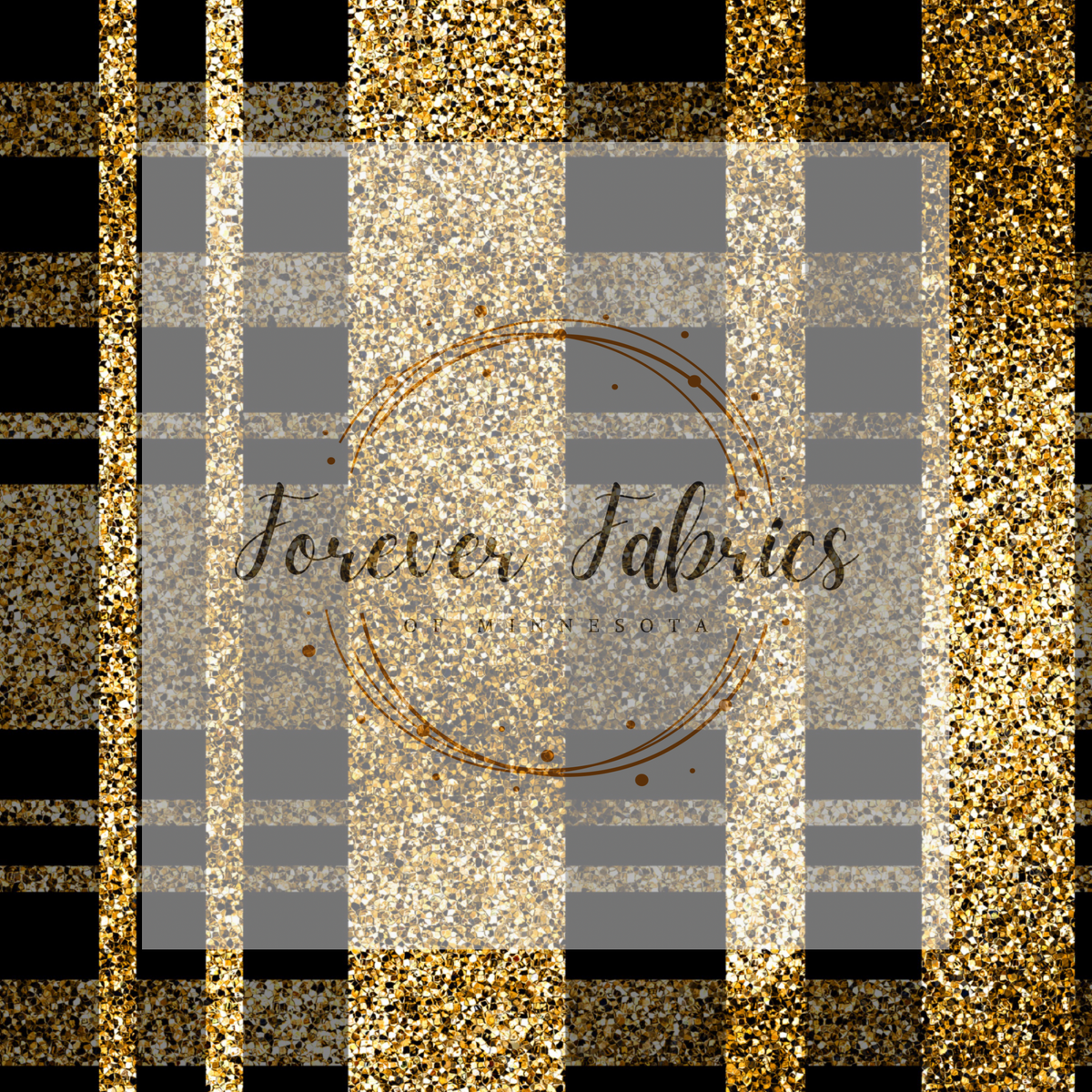 Brown gold, glitter | Preorder | Fabric By The Yard