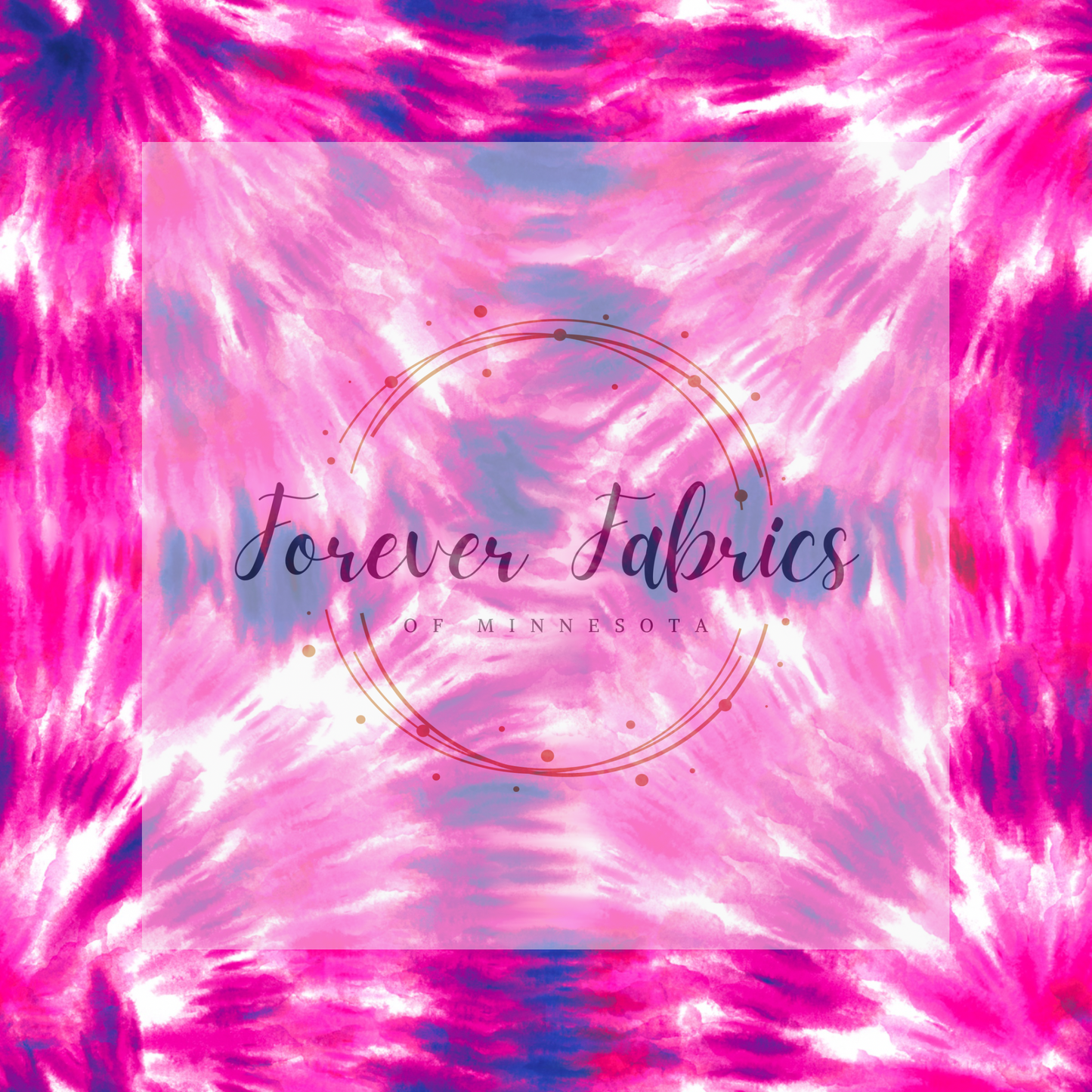 Pink tie-dye | Preorder| By The Yard