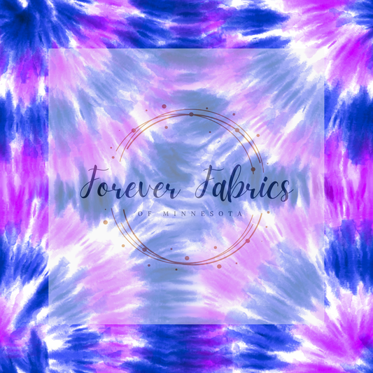 Purple tie-dye, | Preorder| By The Yard