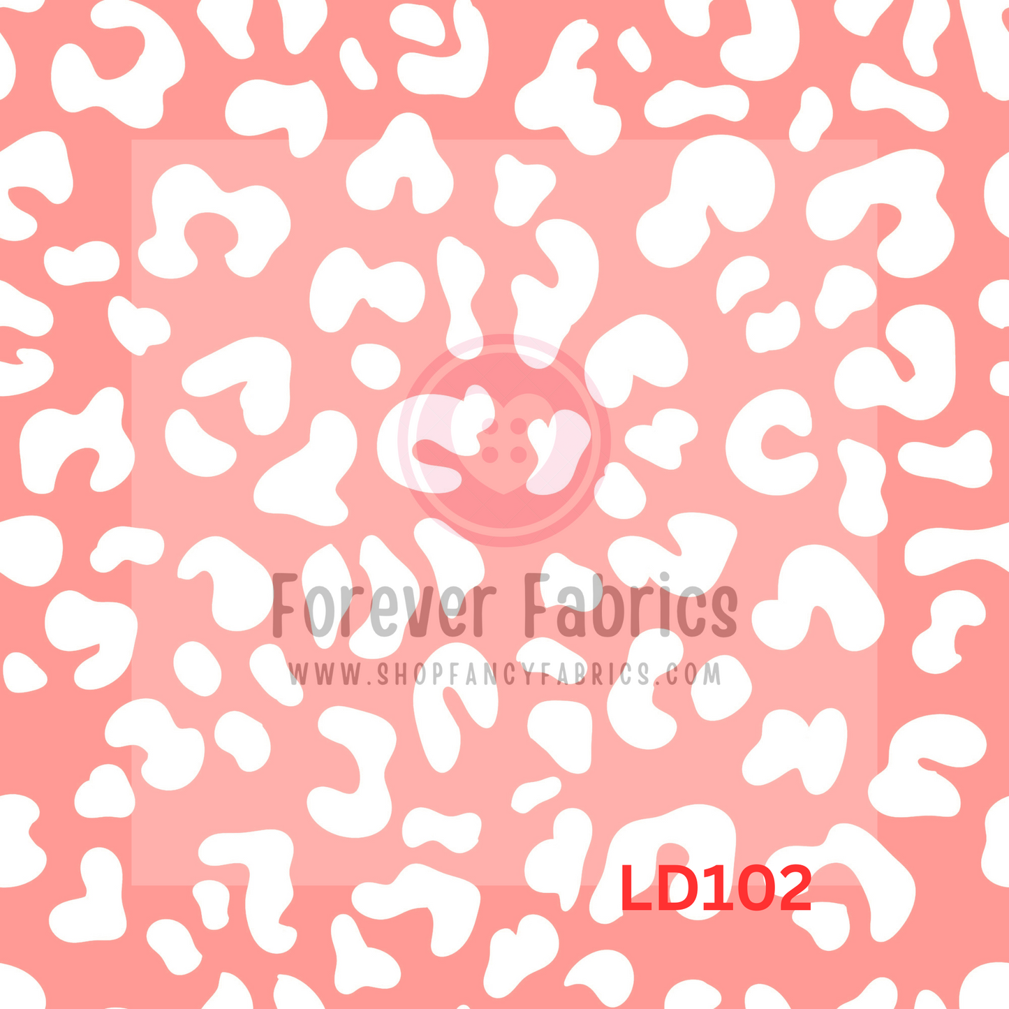 LD102-muted pink leopard | Preorder | By The Yard