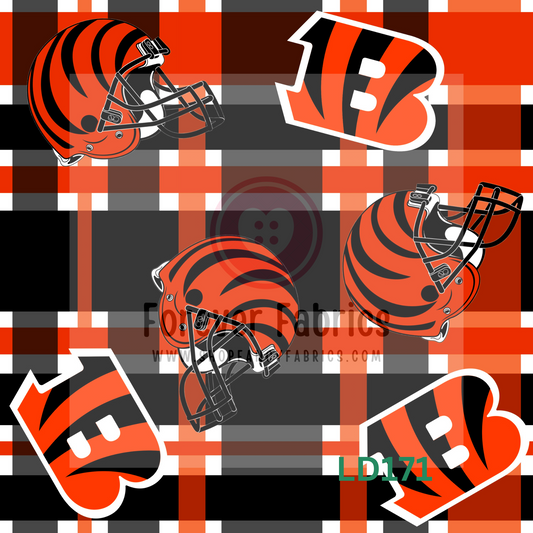 LD171 -Bears Plaid 22| Preorder | By The Yard