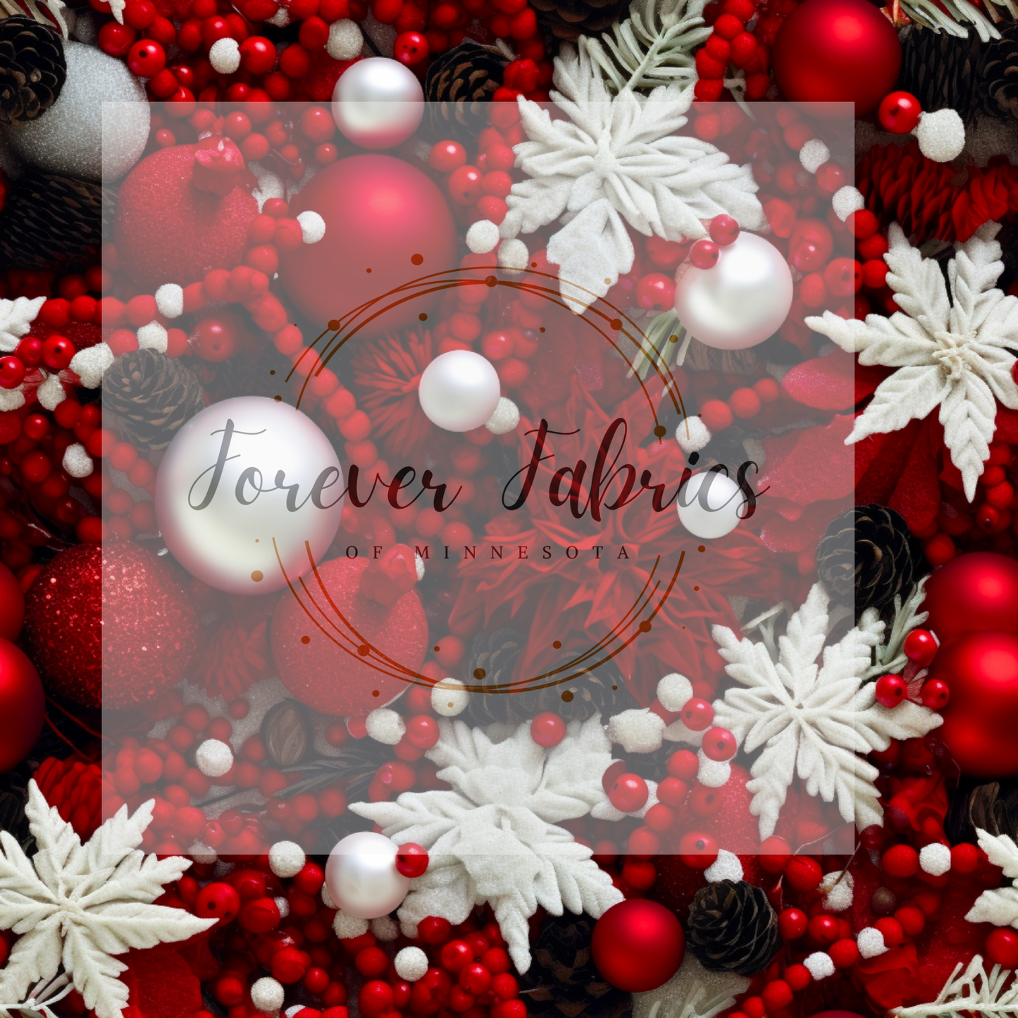Christmas Ornaments | Preorder | Fabric By The Yard