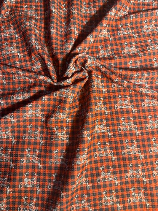 Merry Christmas Plaid | Bullet