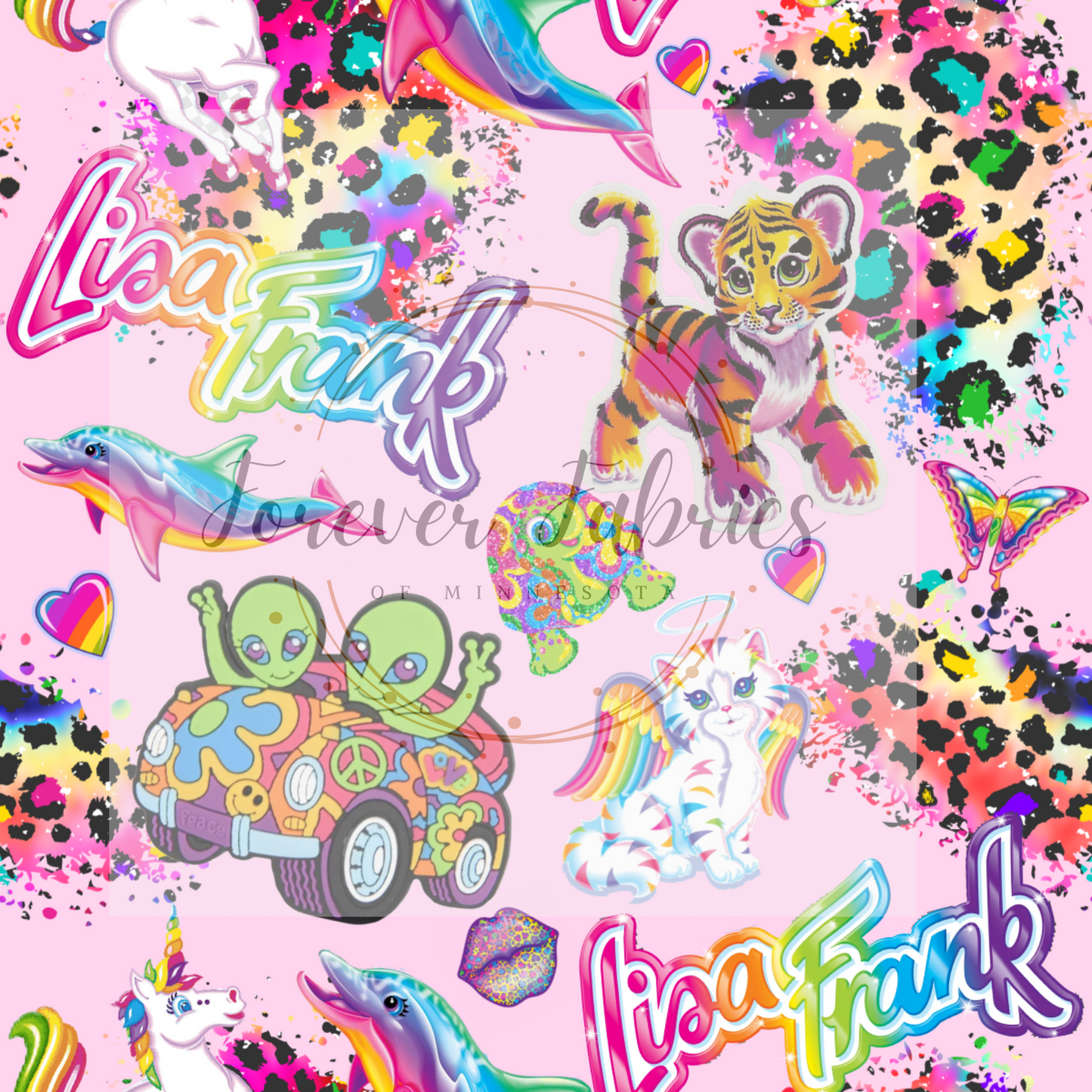 Lisa’s Cats & Friends | Preorder | Fabric By The Yard