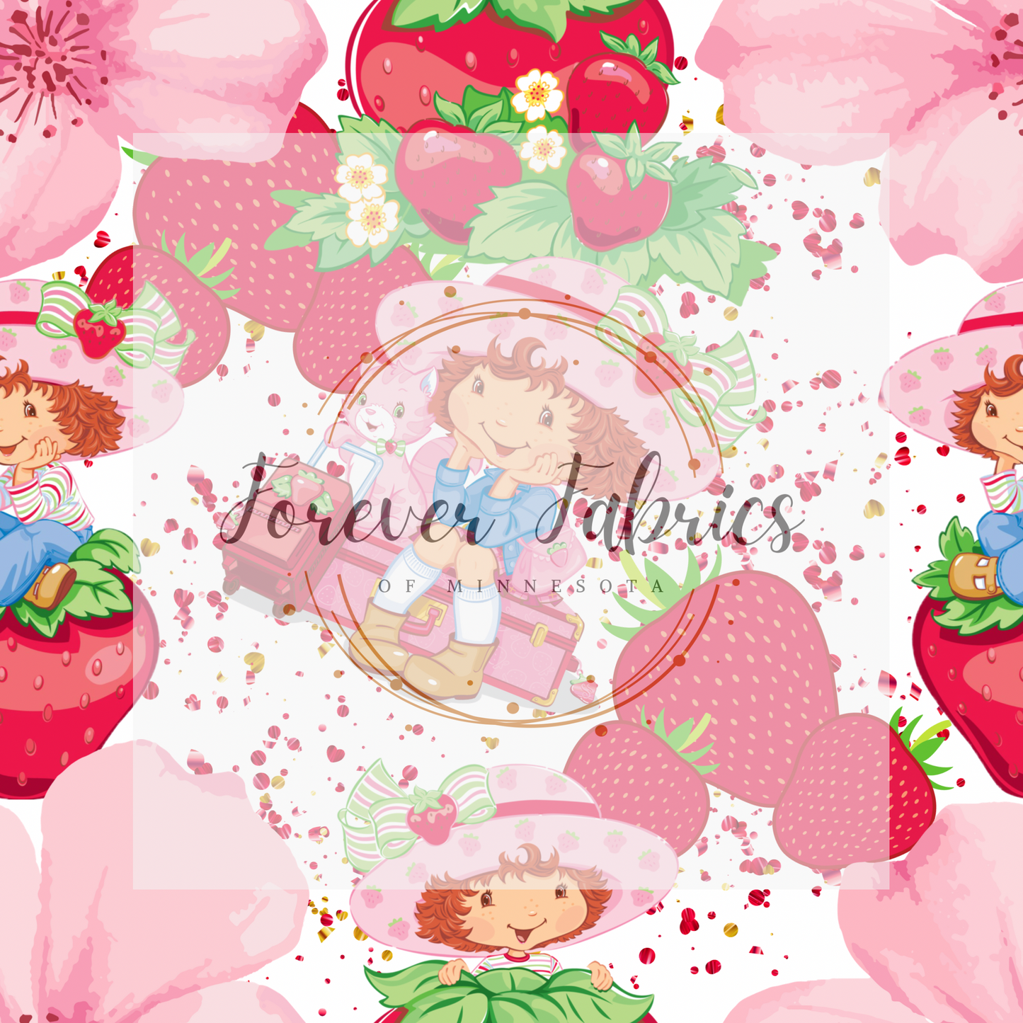 Strawberry Fields | Preorder | Fabric By The Yard