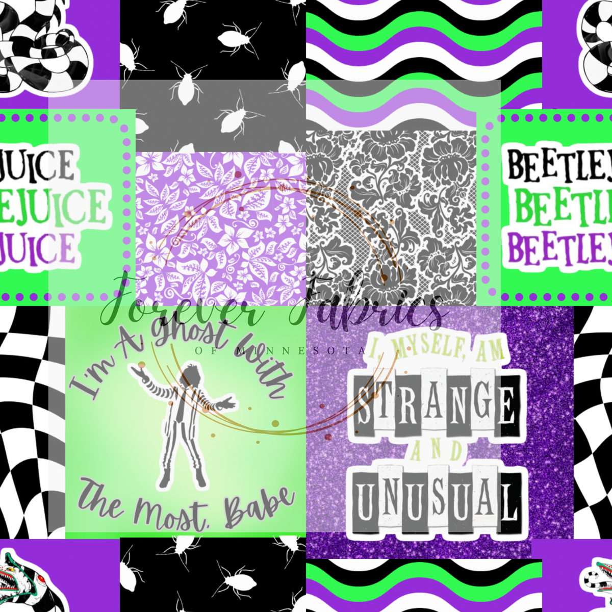 A Ghost with the Most | Preorder | Fabric By The Yard