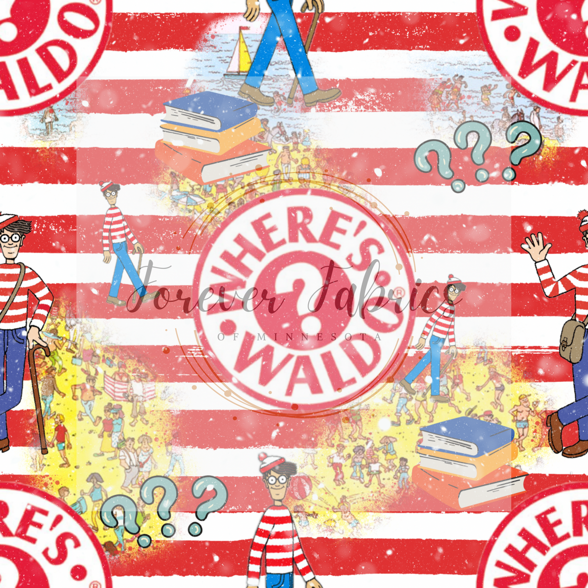 Where’s Waldo | Preorder |By The Yard
