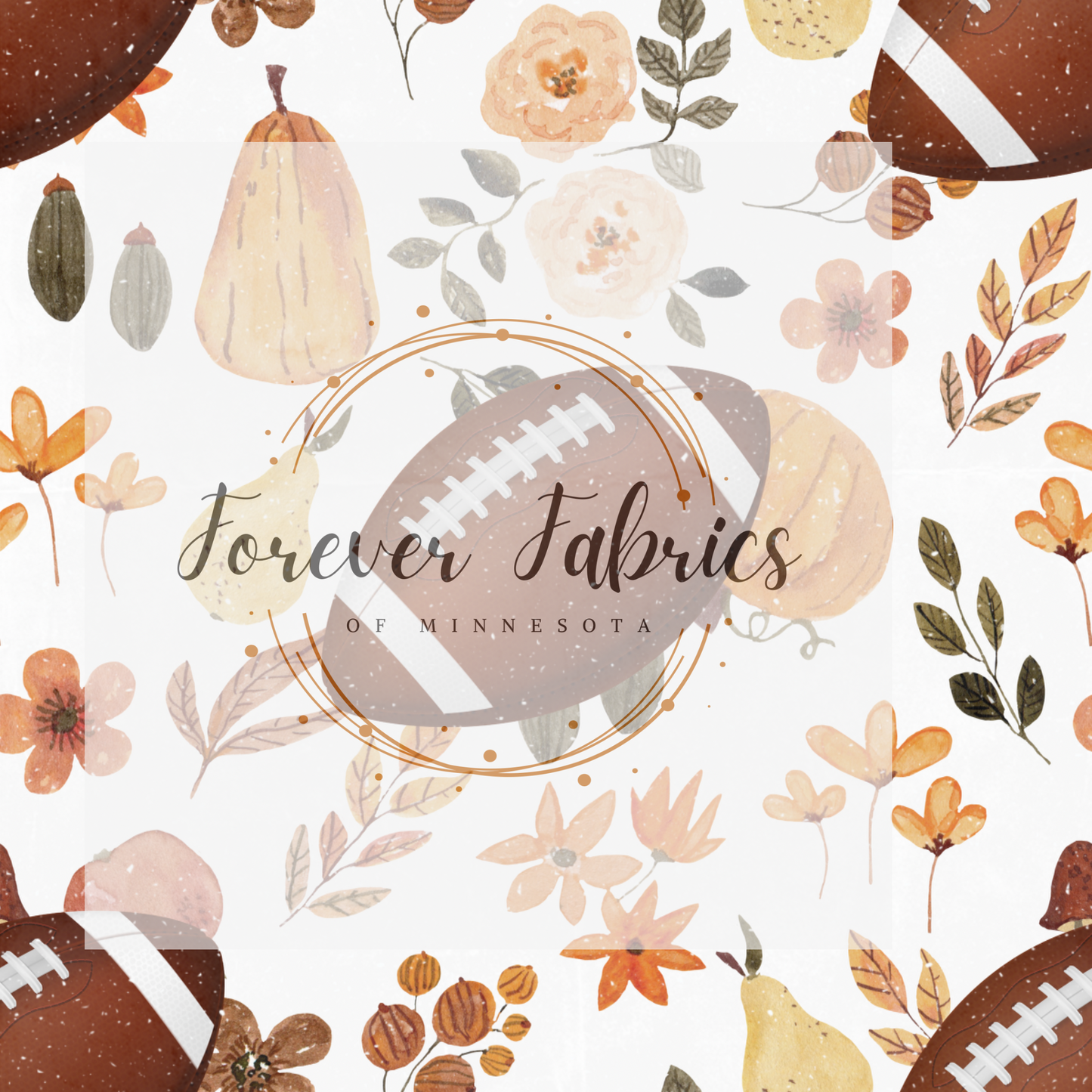 Fall Football | Preorder | Fabric By The Yard