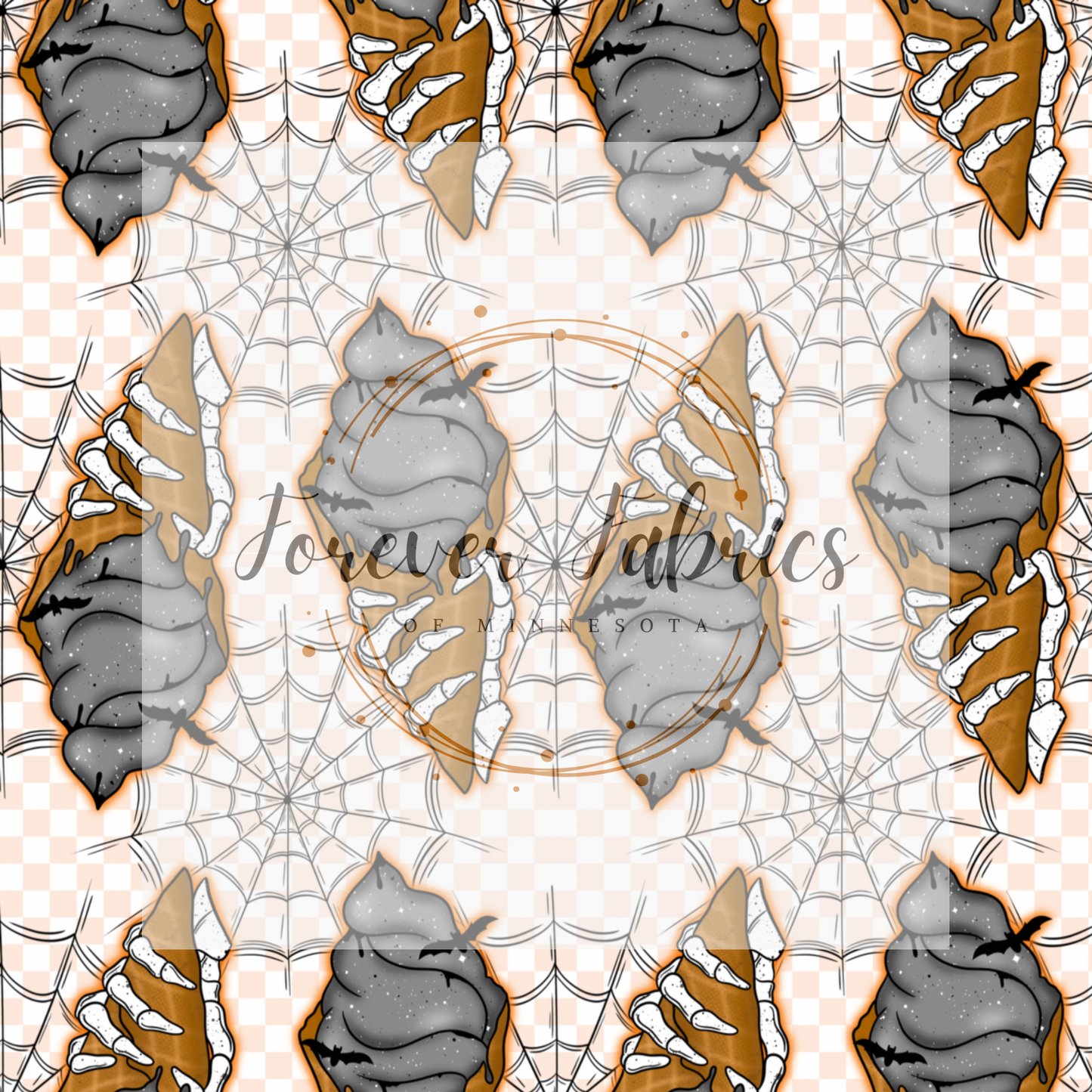 Spooky SeaShells | By The Yard | Preorder