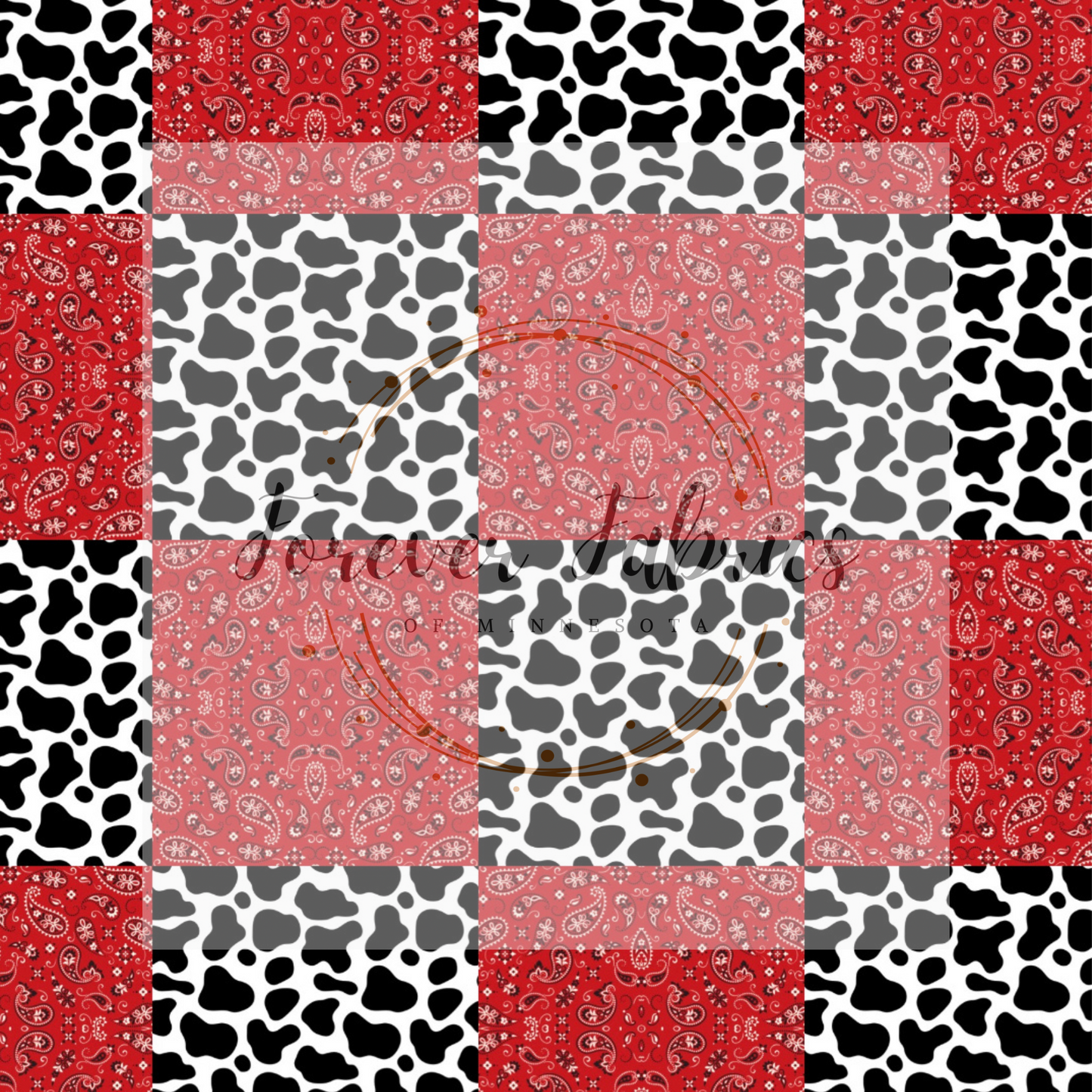 Checkered Rawhide | By The Yard