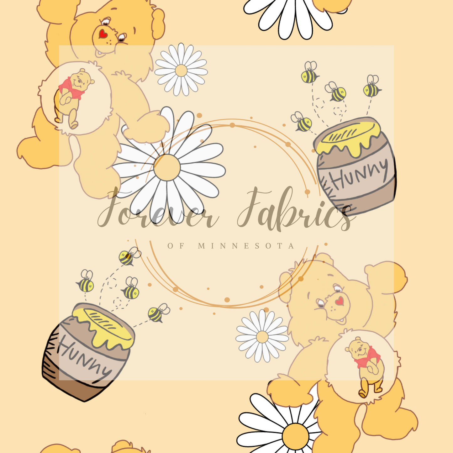Floral Honey Pot | Preorder | Fabric By The Yard