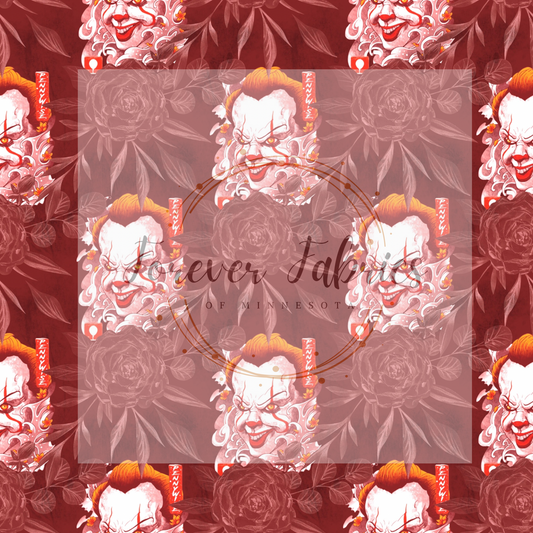 Halloween Clown | Preorder | Fabric By The Yard