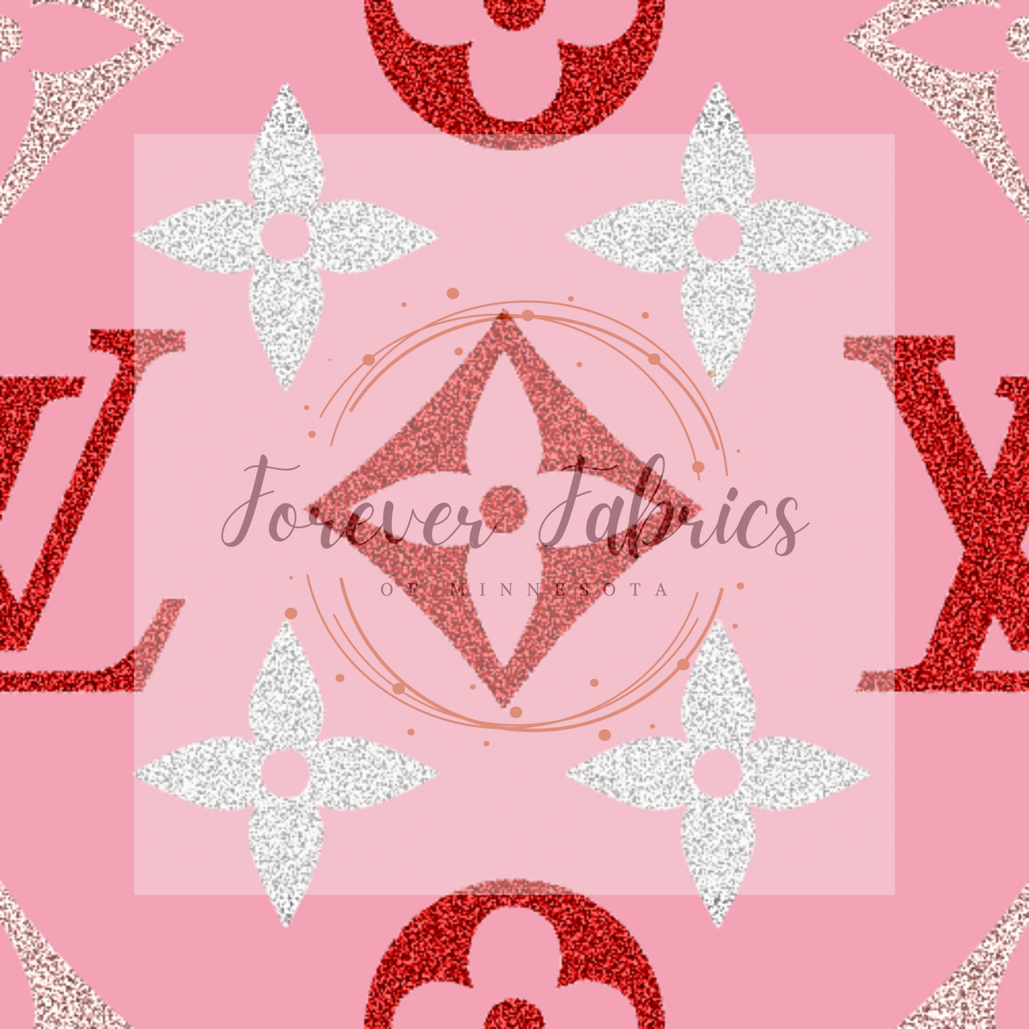Red Pink LV | Preorder |By The Yard