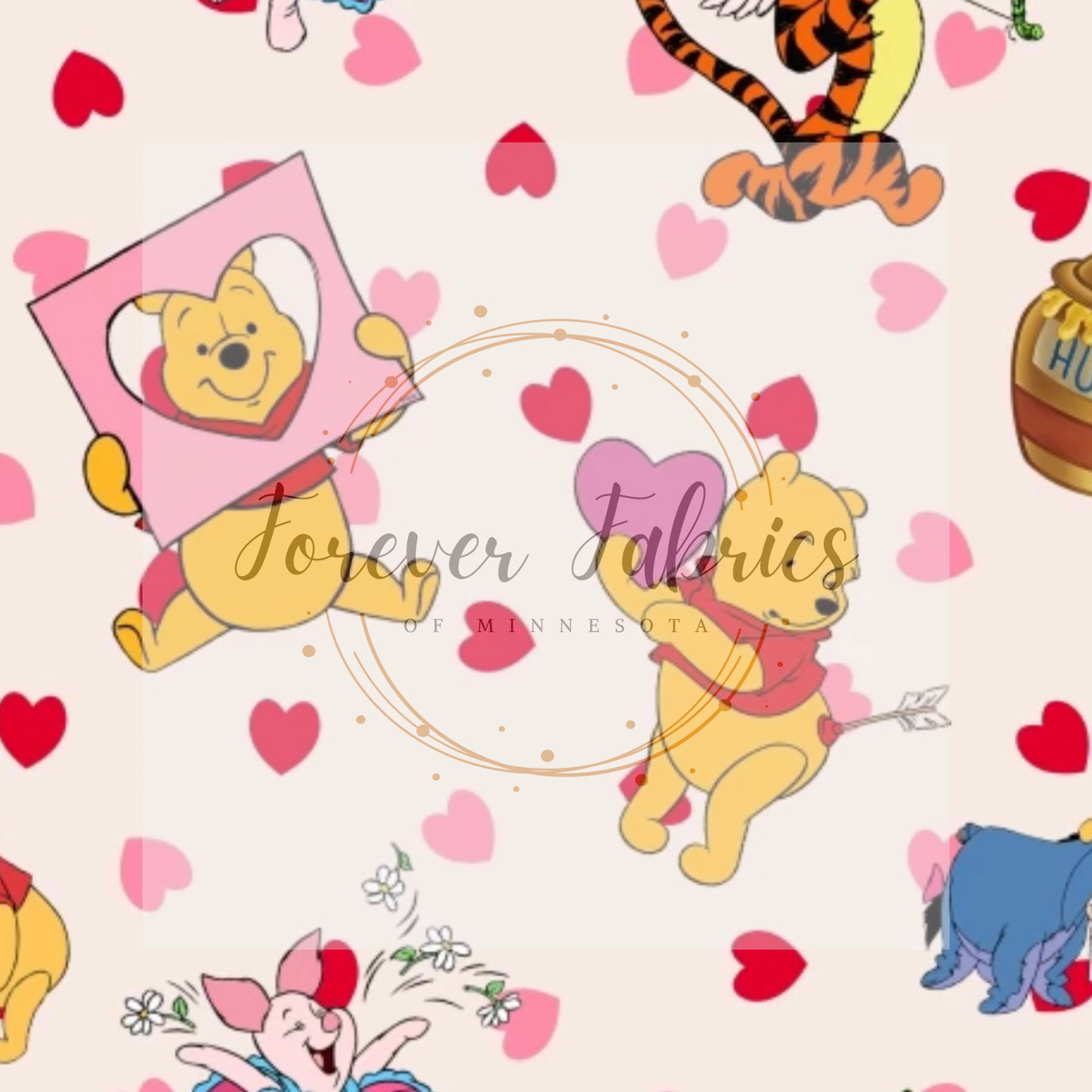 Bears & Hearts 1 | Preorder |By The Yard