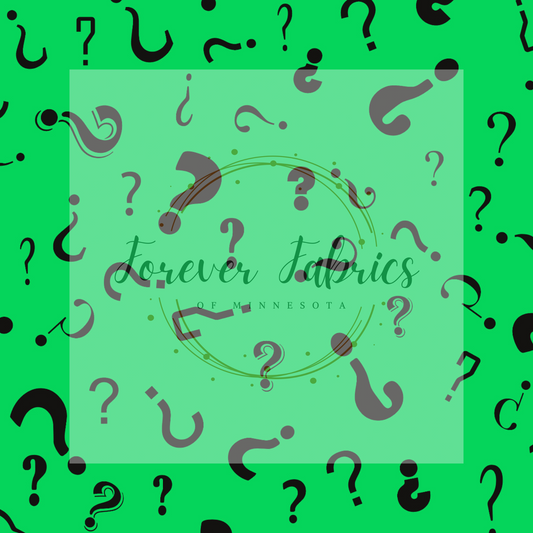 Question Marks By The Yard