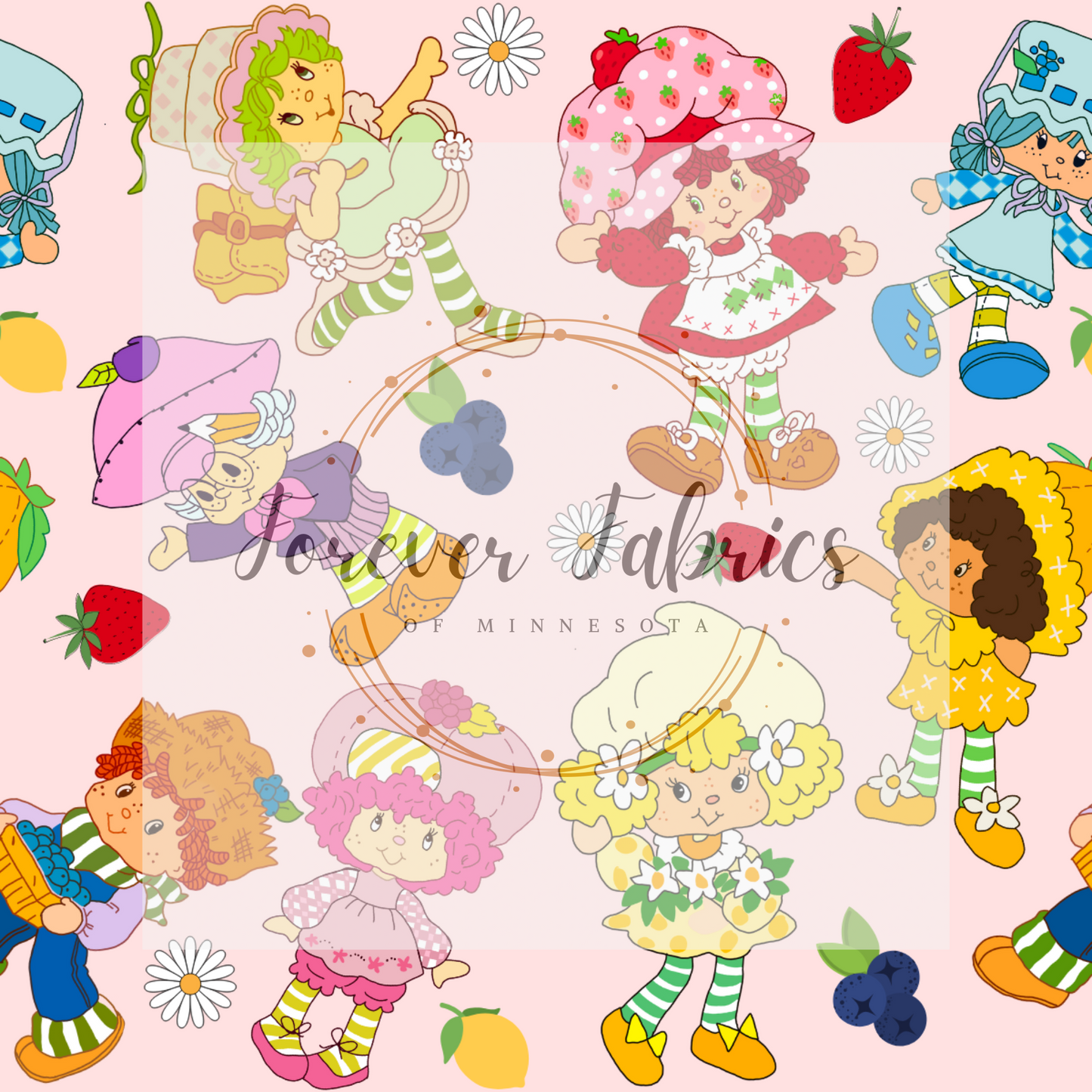 Strawberry Gals | Preorder | Fabric By The Yard