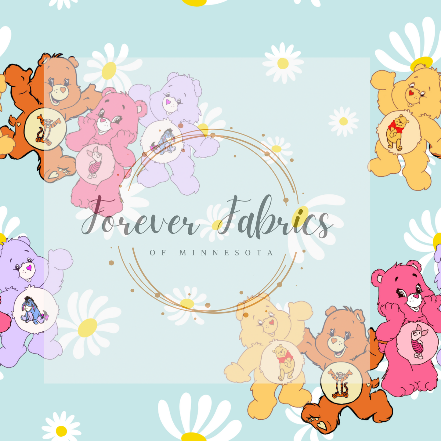 Bear Family | Preorder | Fabric By The Yard