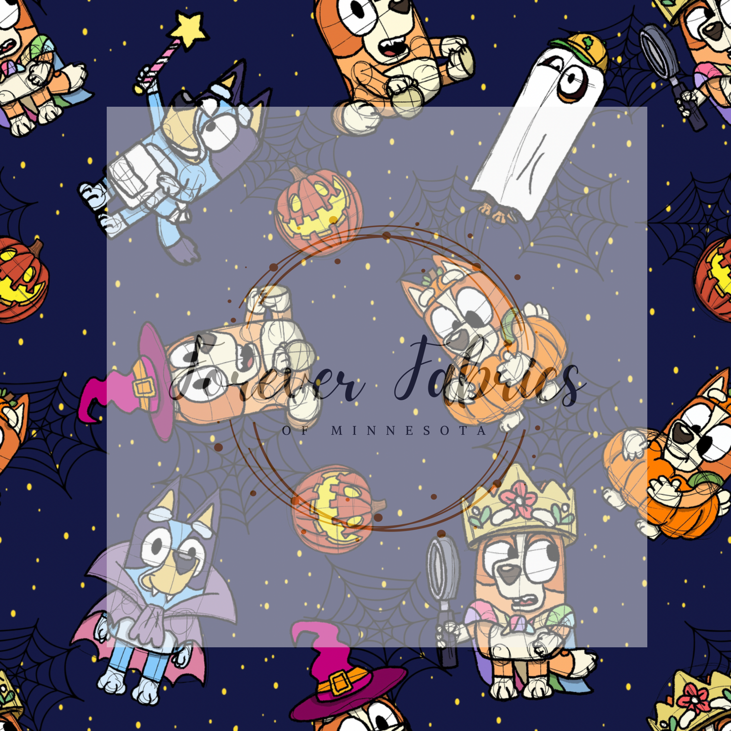 Blue’s Treat or Treat Fun | Preorder | Fabric By The Yard