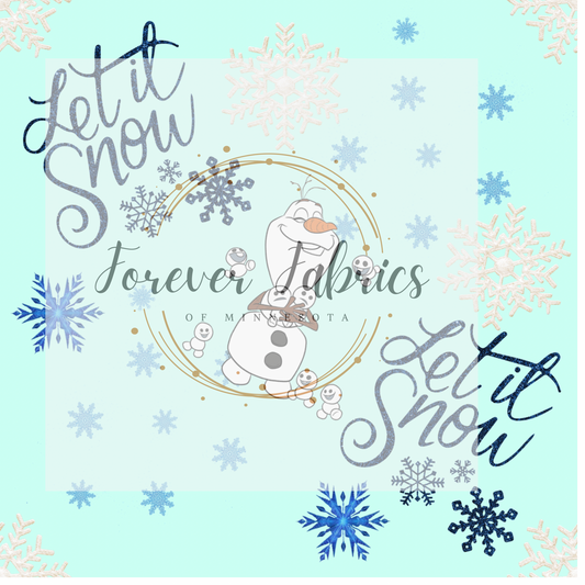 Let It Snow | Preorder | Fabric By The Yard