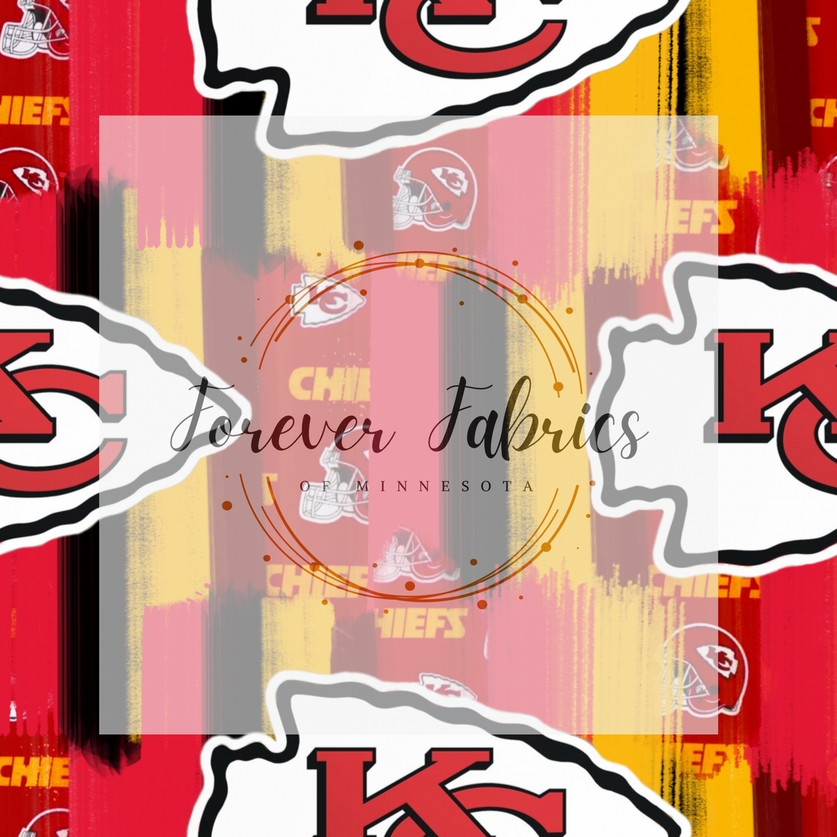 Go Chiefs ! | Preorder | Fabric By The Yard
