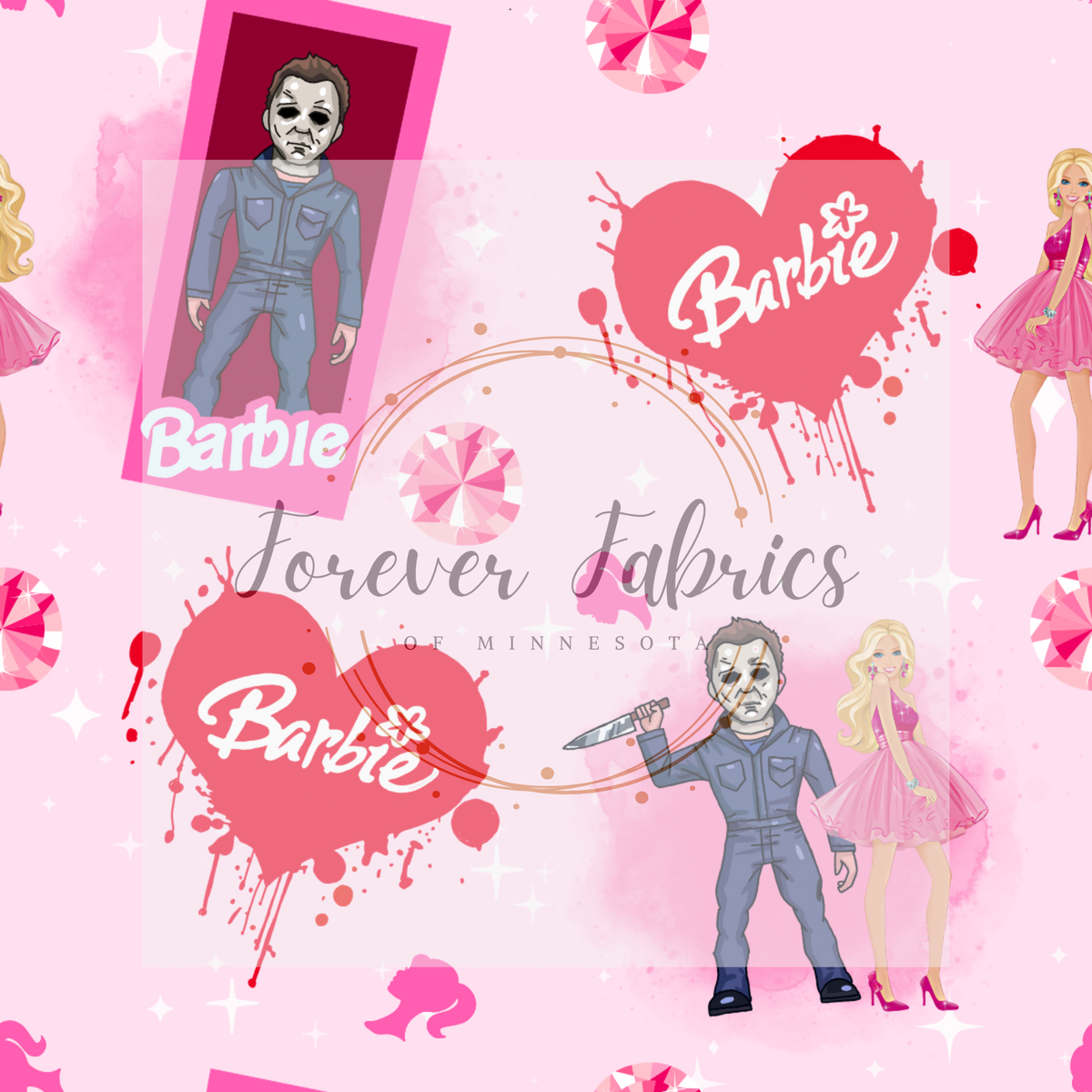 Michael & Barb | Preorder | Fabric By The Yard