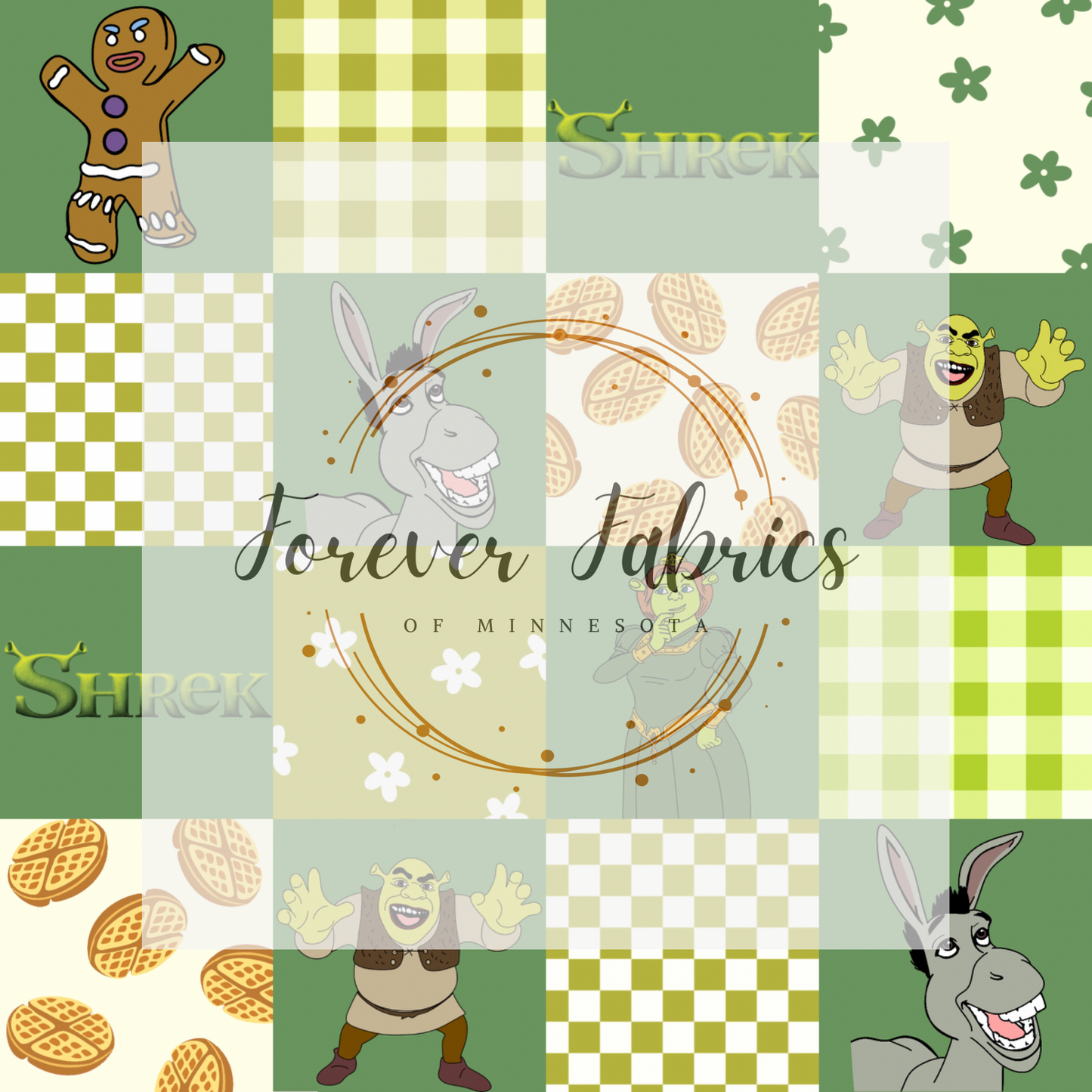 Big Green Guy | Preorder | Fabric By The Yard