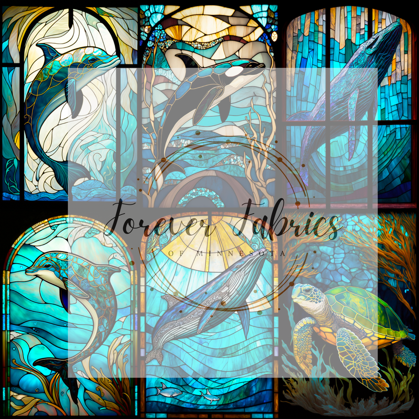 Stained Glass | Preorder | Fabric By The Yard